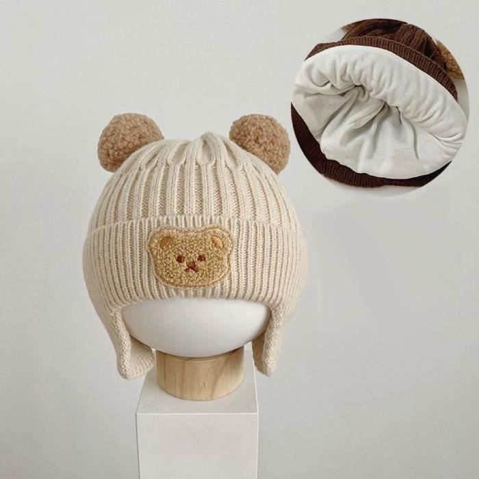 Zsedrut Ensemble Bonnet D'hiver Pour Enfants, Bonnet, écharpe, Gants Tricotés, Bonnets, Gants, Cache-cou Pour