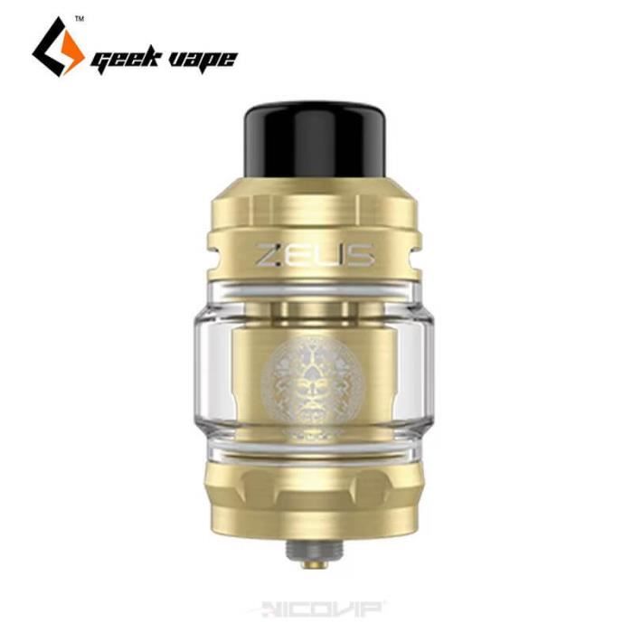 Clearomiseur Geek Vape Zeus 5 ml Sub-Ohm - Or