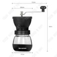 TD® moulin a cafe manuel vintage ancien reglable ceramique broyeur grain expresso grinder acier inoxydable portable design moudre-3