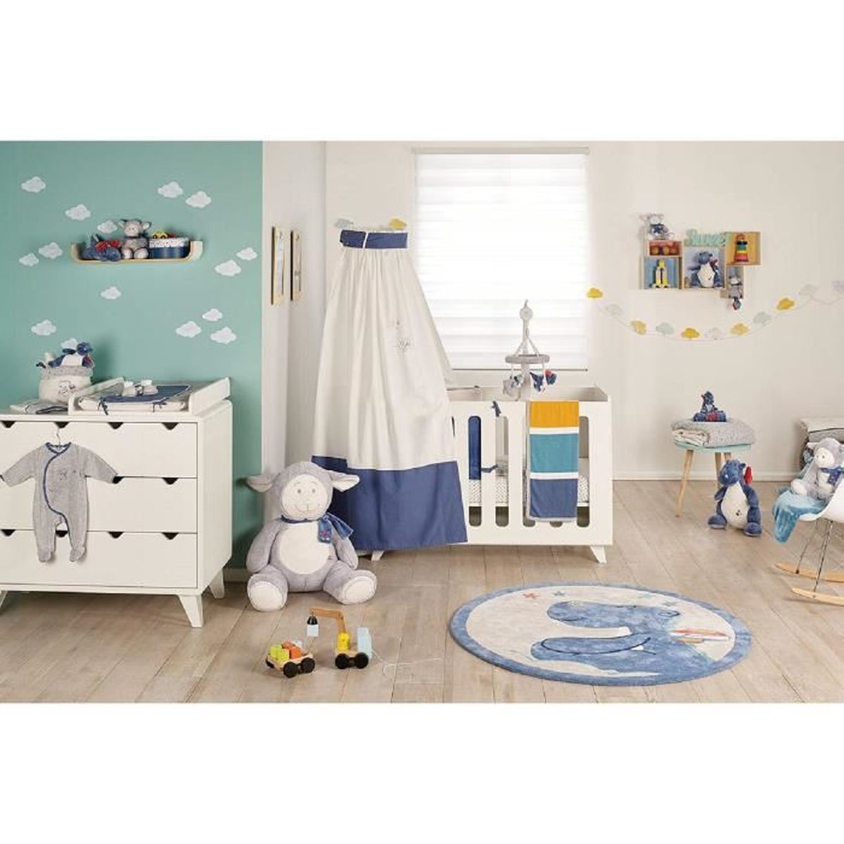 Noukies Guss Victor Peluche A Activites Peluche Hochet Achat