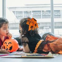 Serre-tête Citrouille Halloween à Paillettes Orange – Nœud En Dentelle, Ajustable – Pour Fêtes, Cosplay, Photo