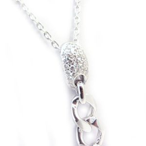 Collier Argent Massif Maille Grain De Café - Collier Homme/femme Occasion En Argent