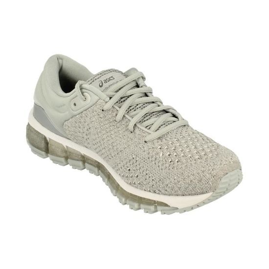 Chaussures de running ASICS Gel Quantum 360 Knit 2 pour femme Gris R gulier