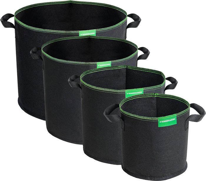 Pomme De Terre En Sac Sacs De Plantation T4U - Lot De 5 Pots Tissu 59L Pour Pommes De Terre Et Tomates - 50cm Diamètre Sac De Plantation Jardin Pomme De Terre En Sac Sacs De Plantation T4U - Lot De 5 Pots Tissu 59L Pour Pommes De Terre Et Tomates - 50cm Diamètre Sac De Plantation Jardin