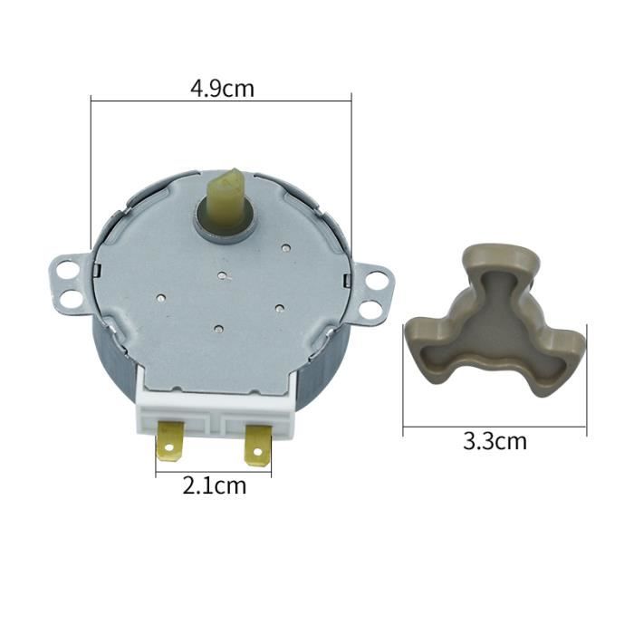 Moteur Synchrone De Micro-Ondes Electrique Adapté Au Moteur De Table Remplacement Plateau Tournante De Moteur De Synchron Rond 4w Cwccw 220 240v8 10rpm 90194473