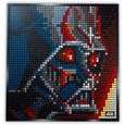 LEGO® ART 31200 Star Wars Les Sith Poster Mural, Loisirs Créatifs Adultes, Décoration Chambre ou Maison Cadeau Original-4