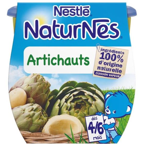 Nestle Naturnes Artichauts 2x130 G Des 4 6 Mois Achat Vente Legumes Cuisines Nestle Naturnes Artichauts 2x130 G Des 4 6 Mois Cdiscount Pret A Porter