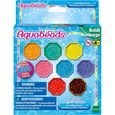 Loisir créatif - AQUABEADS - Recharge perles à facettes - 800 perles multi-facettes de 8 couleurs différentes-5