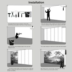 Murando Paper Pent Ntssé Fleurs Ls 300x210 Cm Décoraton Murale XXL Poster Tableaux Muraux