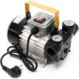 WilTec Pompe à Fuel Gasoil bio Autoaspirante 230V 550W 20-60L/min - 50591-0