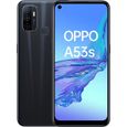 OPPO A53s Noir - 128 GB - 4 GB RAM - 90Hz Immersive Screen - 5000 mAh Battery - Triple Camera with AI - USB-C - Android 10-0
