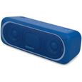 SONY SRS-XB30 - Enceinte bluetooth 4.2 et NFC - Résistante à l'eau IPX5 - appairage des enceintes entres elles - Bleu-0