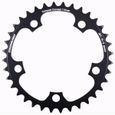 Plateau vélo - 39 dents - diamètre 110 mm - couleur noir-0