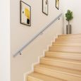 Rampe d'Escalier 1,8m - VEVOR - Main Courante Escalier Barre Appui Acier Inoxydable-0