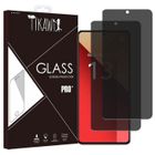 Tikawi x2 Verres trempés Anti-Espion Xiaomi Redmi Note 13 Pro 5G/4G (6.67") [Haute résistance] [Anti-traces] - Film de protection
