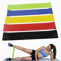 Bande de Resistance Set (5) - Loop Bande Elastique Fitness - Musculation Pilates Squat Sport