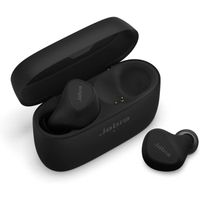Jabra Elite 5 True Wireless - Ecouteurs sans fil Bluetooth intra-auriculaires pour iPhone - ANC hybride, 6 micros integres, haut