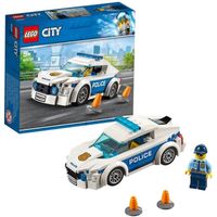 LEGO® City 60239 La voiture de patrouille de la police, Ensemble de Véhicules, Jouet pour Enfants Fille Garçon de 5 ans et +