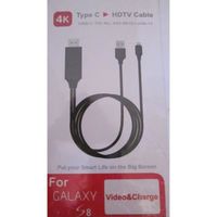 Cable usb C type C vers HDMI + USB CAble