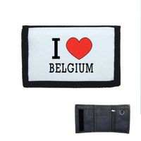 Porte-monnaie à scratch portefeuille i love belgium