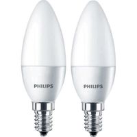 Philips Ampoule bougie LED 2 pcs 4 W 250 Lumens 929001157460