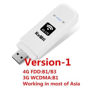 MODEM - ROUTEUR Version 1-KuWFi-Routeur sans fil USB, Modem Portable, Carte EpiCard Mobile, Mini Point d'accès WiFi, Dongle d