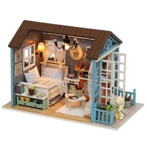 MEIHE 5Pcs 1-12 Accessoire Kit De Mini Chambre À Coucher En Bois Meubles  Miniatures Maison De Poupées - Cdiscount Jeux - Jouets