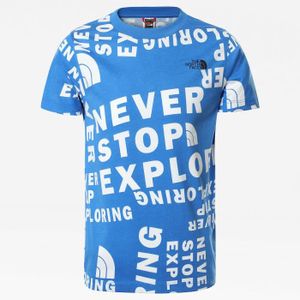 T-SHIRT T-shirt enfant The North Face Simple Dome - bleu f