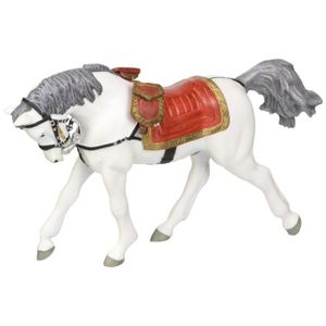 FIGURINE - PERSONNAGE Figurine - PAPO - Cheval De Napoléon - Peinte à la