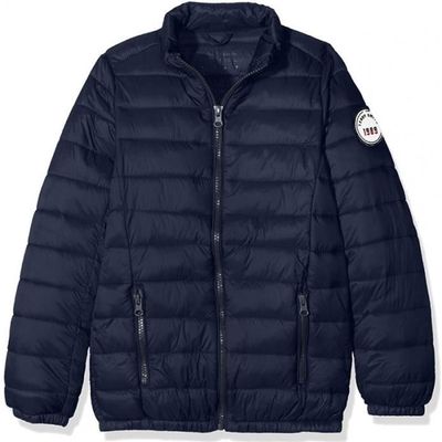 Doudoune enfant Teddy Smith Blight Bleu Legere et elegante Bleu Cdiscount Pret a Porter