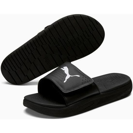 Claquettes Puma Softride Slide V Noir homme Cdiscount Sport