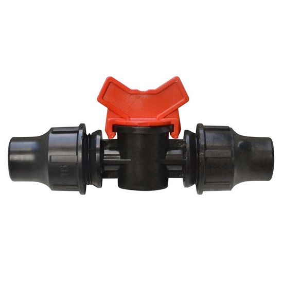 Lot 10 Vannes Cannelées 16 Mm – Soupapes D’Arrêt Irrigation Goutte à Goutte – Suinga Qualité Italie