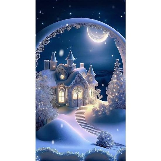 Kit De Peinture Diamant 5D Paysage Japonais 30x40cm - Artisanat Mosaïque DIY - Complet Avec Diamants, Stylo Et Plateau
