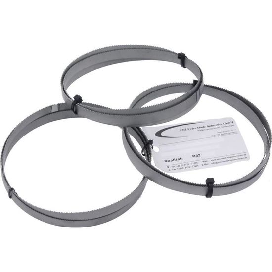 Lot De 5 Lames De Scie à Ruban 1425 X 6 X 0,65 Mm 6ZpZ - Qualité Uddeholm Flexback Fabriquées En Allemagne