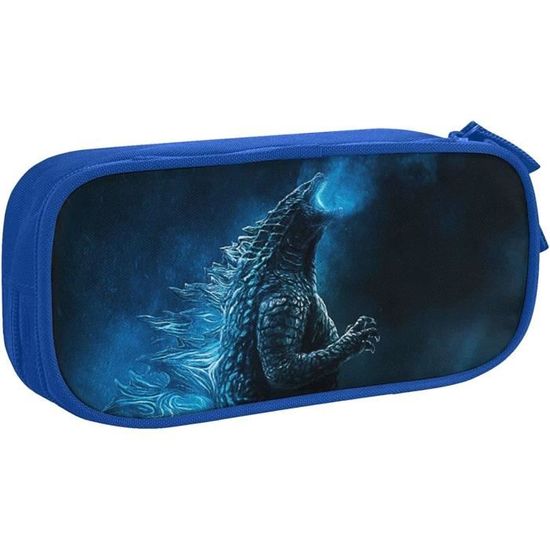 Trousse à Crayons Cylindrique Imprimée Saturne - Cuir PVC Croisé Écologique, Légère Et Portable