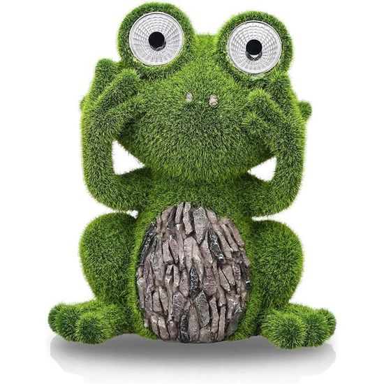 Figurine Décorative Grenouille En Laiton Antique – Dimensions 3x3x1,5 Cm – Statue De Jardin Ou Intérieur – Neuf
