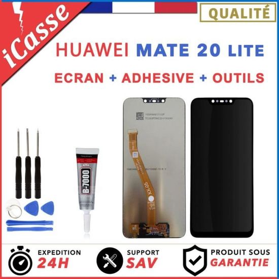 Écran LCD Complet + Vitre Tactile Pour Huawei Mate 20 Lite - Bleu - Neuf Avec Outils