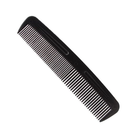 03-1 set-1 pieces- -Ensemble d'accessoires de coiffeur noir,brosse à cheveux démêlante,peigne chauffant,lisseur,qualité supérieu