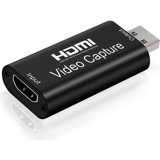 Carte de capture vidéo, HDMI 1080P vers USB 2.0 pour la diffusion en direct