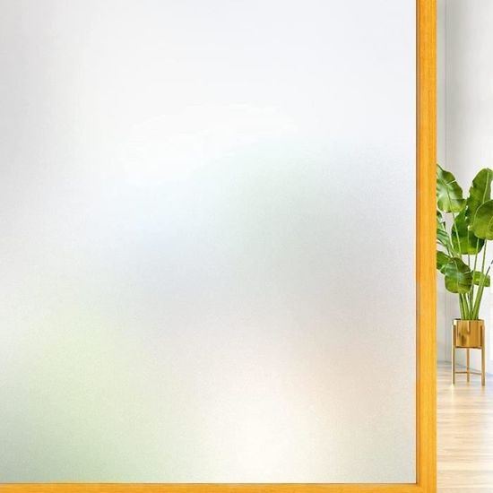 Film Miroir Pour Fenêtre ZYNERY Anti-regard Et Anti-chaleur - Argenté 40x400cm Avec Raclette