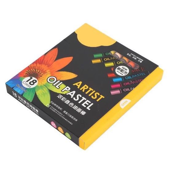18/36 Couleurs Pastel à L'Huile Lavable Ensemble Bâton De