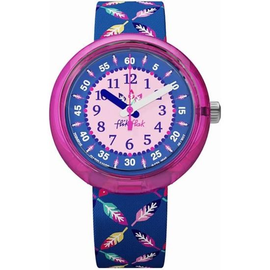 Montre fille Flik Flak Cool Feather FPNP016 Cdiscount Bijouterie