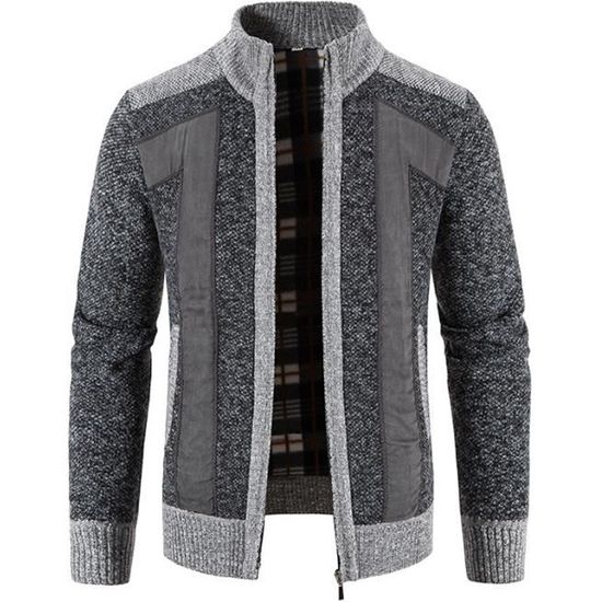 Pull Polaire FootJoy Homme, Gris, Manches Longues, 1/4 Zip, Taille M - NEUF