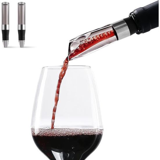 Décanteur à Vin Électrique Automatique - Aérateur Pompe Rechargeable USB