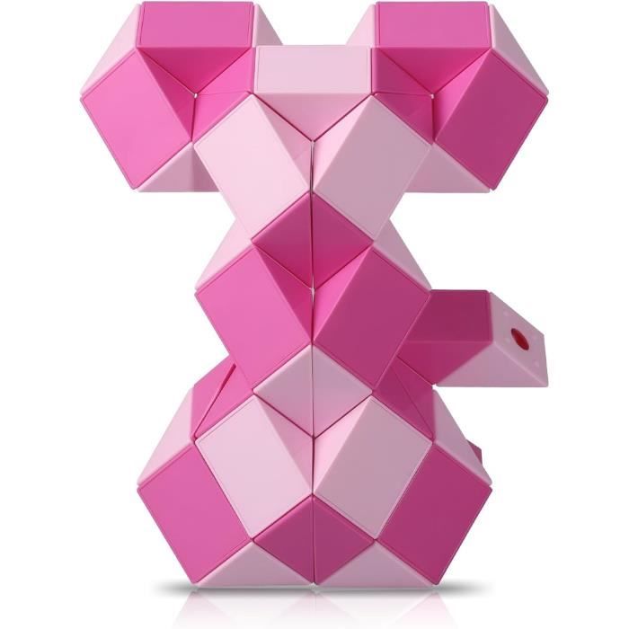 Puzzle Serpent Magique 24 Blocs - Cube Serpent à Former - EACHHAHA