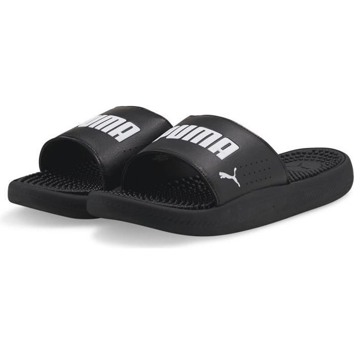 Claquettes Puma Softride Slide Massage - noir - homme