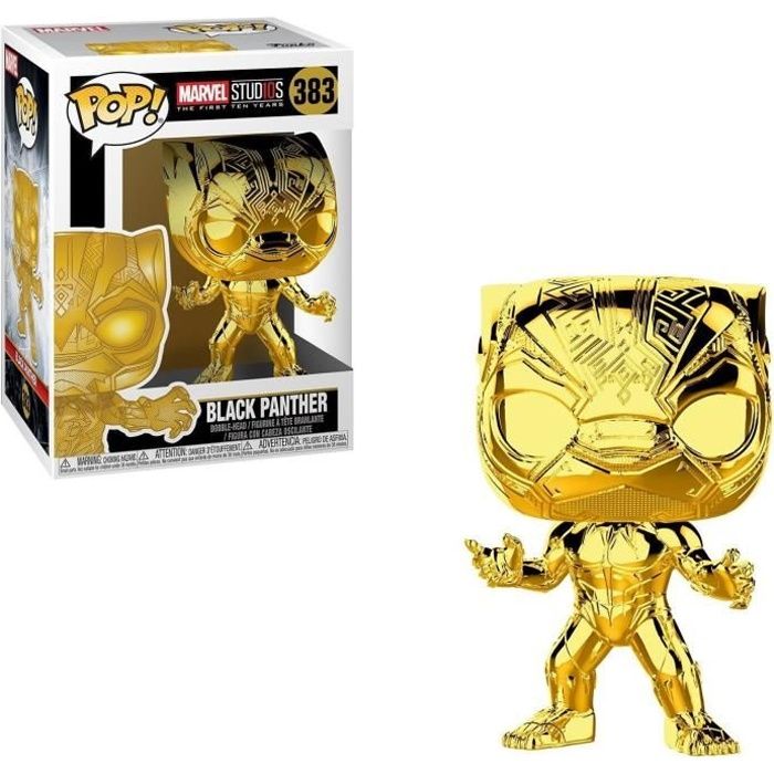 Figurine Funko Pop! Marvel Panther: Panther Chrome