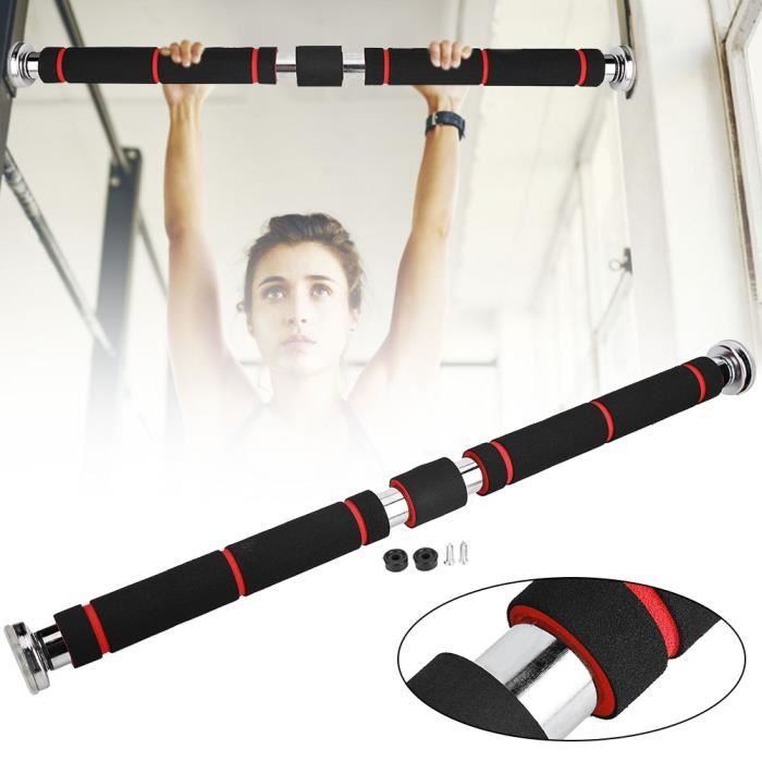 Barre de traction portative de remise en forme portative de porte d'acier au carbone pour la remise en forme(60-100 CM)-YUN