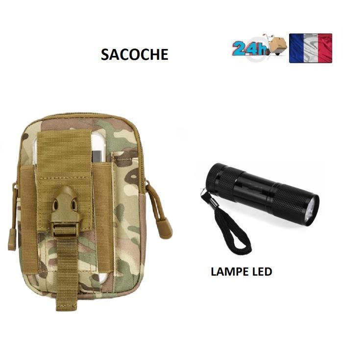 SACOCHE UNIVERSEL HOMME MOBILE CAMOUFLAGE ARMEE IPHONE SAMSUNG LG SONY COULEUR BEIGE ARME IDEE CADEAU NOEL LAMPE OFFERT