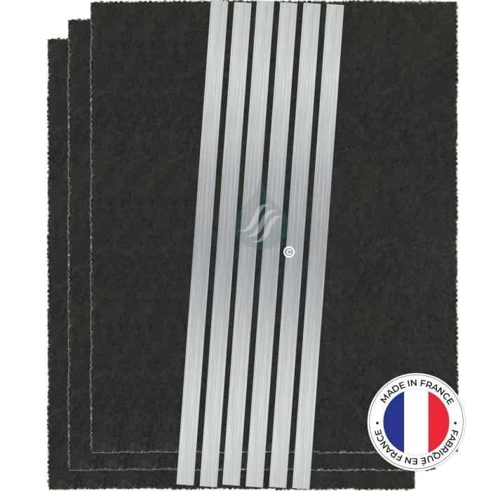 3 Filtres Anti-Odeur Au Charbon Actif - Compatible SAUTER - BRANDT - MASTERCOOK - FAGOR 74X7954 - 32